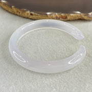 Natural Pinky Agate Fox Bange Internal Dimeter 57.3mm 26.43g 10.2 by 7.6mm - Huangs Jadeite and Jewelry Pte Ltd