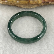 Natural Type A Blueish-Green Jadeite Ring | 3.9 by 2.5mm Flawless Ocean Jade Full-Eternity Band (1.89g | US 9.8 / HK 22 | Perfect) - Huangs Jadeite and Jewelry Pte Ltd