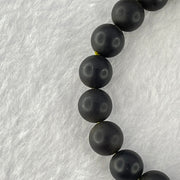 Natural Iron Blood King Amber Beads Bracelet 天然铁血王琥珀手链 9.22g 16.5cm 9.7mm 21 Beads - Huangs Jadeite and Jewelry Pte Ltd