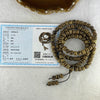 Natural Wild Vietnam Lu Qi Nan Agarwood Beads Necklace 31.70g 80cm 9.1mm 108 + 6 Beads - Huangs Jadeite and Jewelry Pte Ltd