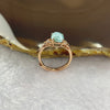 Larima 7.0 by 8.9 by 2.8 mm (estimated) in 925 Silver Ring 2.31g - Huangs Jadeite and Jewelry Pte Ltd