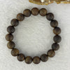 Natural Hainan Wild Old Agarwood Bracelet (Floating) 天然海南野生老树沉香手链 9.78g 17.5cm 11.1mm 19 Beads - Huangs Jadeite and Jewelry Pte Ltd