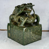 Super Rare Antique Mega Natural Nephrite Dragon Seal 8,830.7g 145.0 by 160.0 by 220.0mm - Huangs Jadeite and Jewelry Pte Ltd
