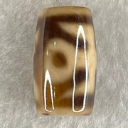 Natural Powerful Tibetan Old Oily Agate Patina Guiren Tairen Human Dzi Bead Totem Amulet Heavenly Master (Tian Zhu) 贵人天诛 4.60g 19.7 by 11.4mm - Huangs Jadeite and Jewelry Pte Ltd