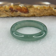 Type A Icy Blueish Green Jadeite Ring 2.34g 4.4 by 2.9mm US8 HK17.5 (Perfect) - Huangs Jadeite and Jewelry Pte Ltd