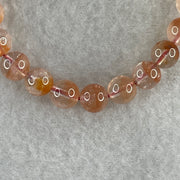 Natural Ferruginous Quartz Bracelet 17.08g 15cm 8.3mm 23 Beads - Huangs Jadeite and Jewelry Pte Ltd