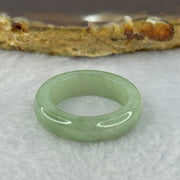 Type A Green Jadeite Ring 4.18g 6.3 by 3.9mm US7.25 HK16 - Huangs Jadeite and Jewelry Pte Ltd