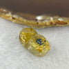 Above Average Grade Natural Golden Rutilated Quartz Pixiu Charm for Bracelet 天然金发水晶貔貅 5.72g 25.0 by 14.3 by 9.7mm - Huangs Jadeite and Jewelry Pte Ltd