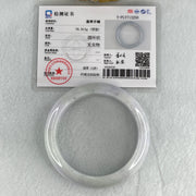Certified-Natural-Type-A-Light-Lavender-with-Green-Patches-Jadeite-Bangle-78.913g-Internal-Diameter-57.4mm-15.7-by-9.1mm-(Close-to-Perfect)