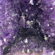 Natural Brazil Cacoxenite Amethyst Cave with White Calcite 22,7163kg 267.0x220.0x520.0mm - Huangs Jadeite and Jewelry Pte Ltd