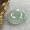 Type A Faint Green Lavender Jadeite Ping An Kou Donut 平安扣 Pendant 7.02g 24.6 by 5.6mm - Huangs Jadeite and Jewelry Pte Ltd
