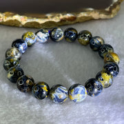 Good Grade Natural Petersite Beads Bracelet 25.85g 16cm 10.3mm 19 Beads - Huangs Jadeite and Jewelry Pte Ltd