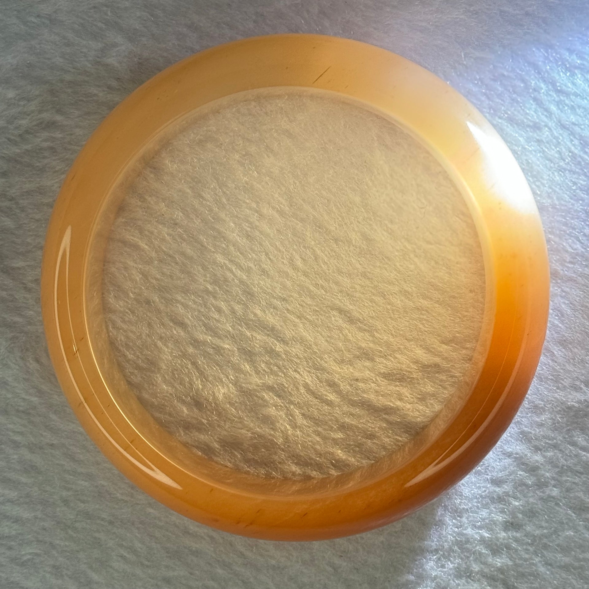 Beige Quartzite Jade Bangle 天山玉手镯 Internal Diameter 60.2mm 86.10g 21.8 by 8.8mm - Huangs Jadeite and Jewelry Pte Ltd