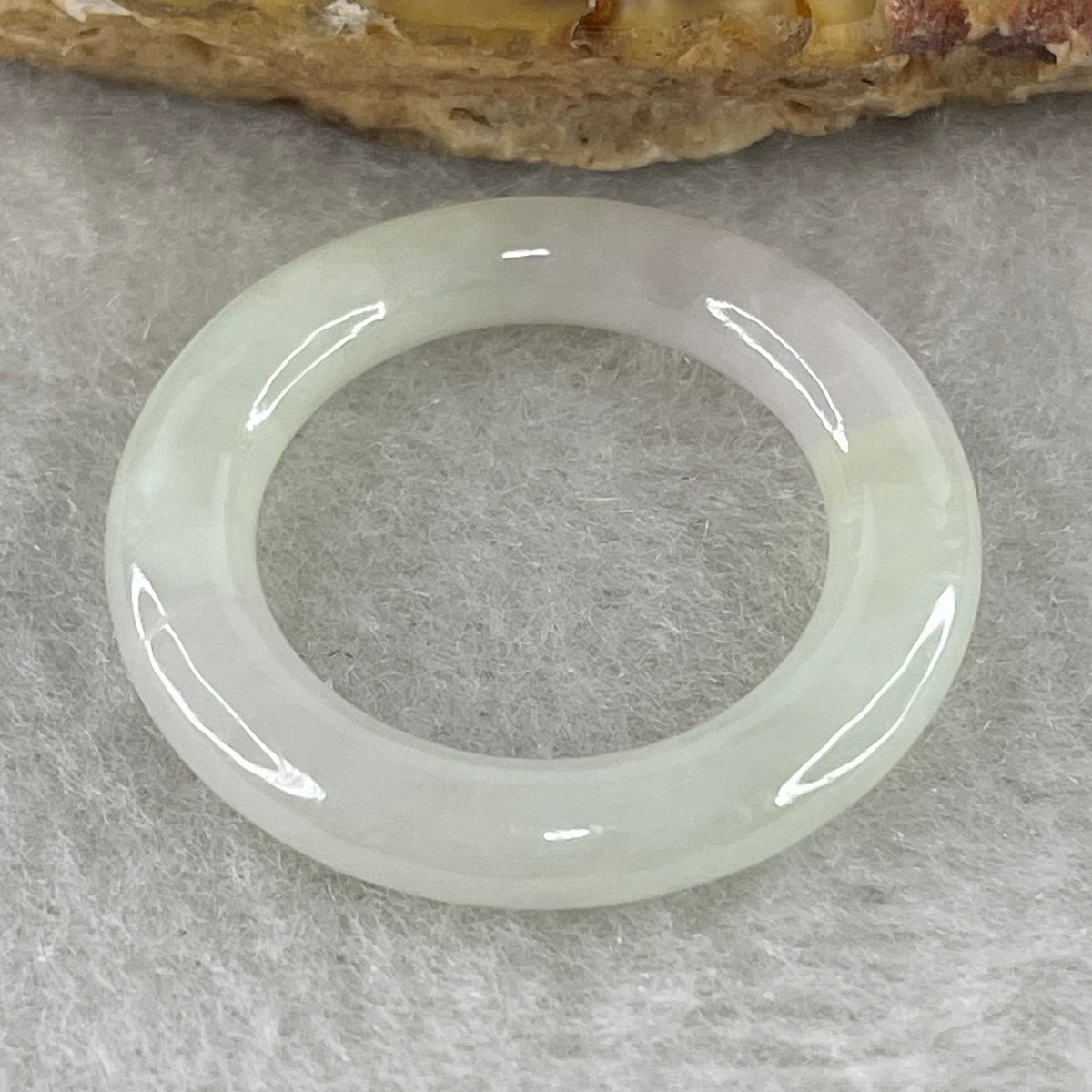 Natural Type A Light Green Jadeite Mini Round Shape Pendant | Harmony, Peace & Wholeness Talisman (2.52g | 3.5 x 4.2mm | Internal Line) - Huangs Jadeite and Jewelry Pte Ltd