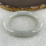 Type A Natural Jelly Faint Green with Faint Lavender Jadeite Bangle 43.03g Internal Diameter 56.8mm 11.0 by 10.1mm (Very Slight Internal Lines) - Huangs Jadeite and Jewelry Pte Ltd