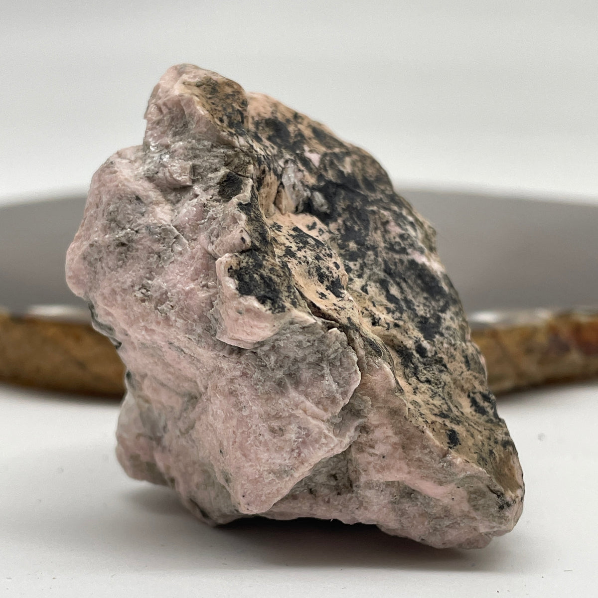 Natural Tree Agate Rough Mini Display | (124.69g | 55.5 x 54.1 x 37.5mm | Catalyst, "Stone of Plentifulness" Abundance & Growth Anchor, Feng Shui Harmony & Stability Catalyst)
