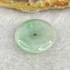 Type A Spicy Green Ping An Kou Jadeite 5.15g 21.3 by 5.7mm - Huangs Jadeite and Jewelry Pte Ltd