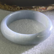 Type A Blue Jadeite Bangle 51.57g Internal Diameter 50.9mm 13.5 by 8.1mm (Close to Perfect) - Huangs Jadeite and Jewelry Pte Ltd