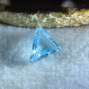 Natural Sky Blue Topaz Trillion Shape 10.16ct 12.9 by 9.3 by 4.3mm - Huangs Jadeite and Jewelry Pte Ltd