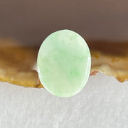 Type A Faint Green Jadeite Stone For Setting 2.80g 16.1 by 12.9 by 7.3mm - Huangs Jadeite and Jewelry Pte Ltd