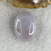 Natural Type A Lavender with Reddish Spot Jadeite Oval Shape Cabochon Stone for Setting 8.24g 21.2 by 16.7 by 10.5mm - Huangs Jadeite and Jewelry Pte Ltd