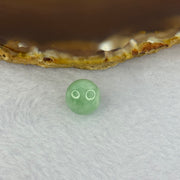 Type A Apple Green Jadeite Bead for Bracelet/Necklace/Earrings/ Ring 2.27g 11.2mm - Huangs Jadeite and Jewelry Pte Ltd