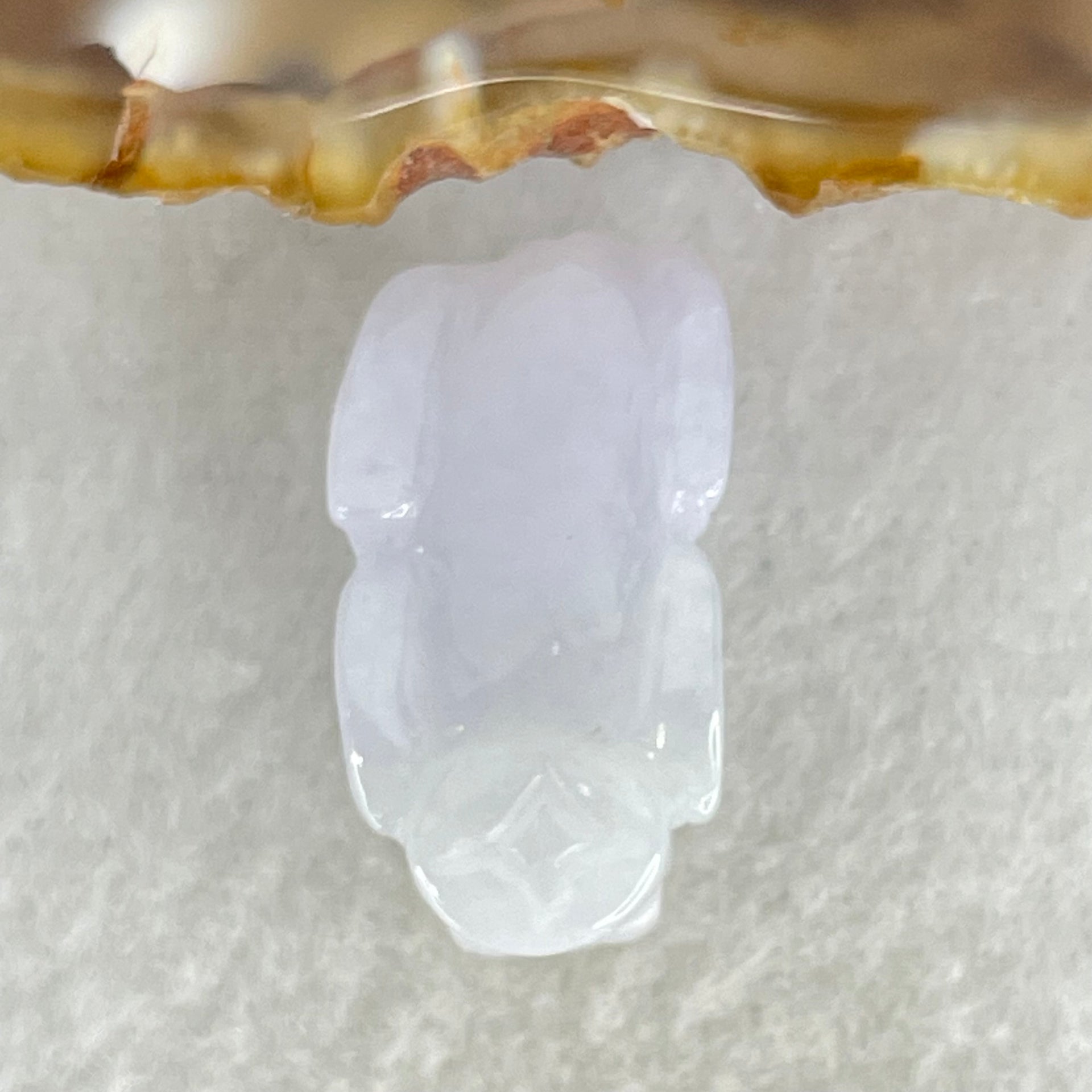 Type A Full Lavender Jadeite Pixiu Pendant Charm 5.95g 23.8 by 12.8 by 10.7mm - Huangs Jadeite and Jewelry Pte Ltd
