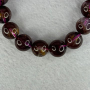 Very Good Grade Natural Auralite 23 Bracelet 天然激光23手链 56.92g 19cm 13.9mm 16 Beads - Huangs Jadeite and Jewelry Pte Ltd