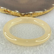 Natural Peach Color Agate Bangle Internal Diameter 56.5mm 43.63g 10.5 by 9.9mm (Close to Perfect) - Huangs Jadeite and Jewelry Pte Ltd