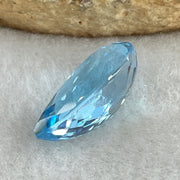 Natural Sky Blue Topaz Teardrop Shape 8.72ct 16.4 by 9.4 by 6.9mm - Huangs Jadeite and Jewelry Pte Ltd