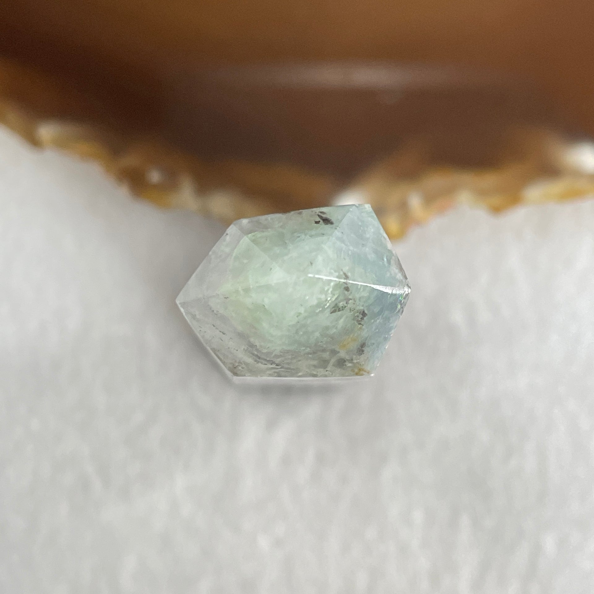 Natural Green and Purple Fluorite Quartz Tower Display 81.81g 95.0 by 25.3 by 19.3mm - Huangs Jadeite and Jewelry Pte Ltd