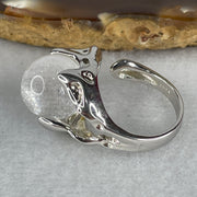 Natural-White-Phantom-Quartz-Bead-in-S925-Sliver-Ring-7.63g-13.2-by-11.0mm-US-7-HK-15