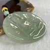 Grand Master Icy Type A Faint Green Buddha 佛光普照 - Huangs Jadeite and Jewelry Pte Ltd