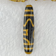 Natural Powerful Tibetan Agate 1 Eye Sky Door Long Dzi Bead Heavenly Master (Tian Zhu) 一眼天诛 15.00g 57.4 by 13.1mm - Huangs Jadeite and Jewelry Pte Ltd