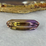 Natural Faceted Ametrine Parallelogram Shape 20.46ct 26.3 by 13.3 by 8.8mm - Huangs Jadeite and Jewelry Pte Ltd