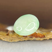 Type A Faint Green Jadeite Stone For Setting 2.80g 16.1 by 12.9 by 7.3mm - Huangs Jadeite and Jewelry Pte Ltd