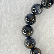 Good Grade Natural Petersite Beads Bracelet 31.03g 17cm 10.8mm 19 Beads - Huangs Jadeite and Jewelry Pte Ltd