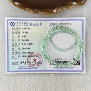 Special Grade Natural Green Phantom Quartz Bracelet 13.04g 16cm 7.3mm 26 Beads - Huangs Jadeite and Jewelry Pte Ltd