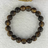 Natural Hainan Wild Old Agarwood Bracelet (Floating) 天然海南野生老树沉香手链 9.63g 17cm 10.9mm 19 Beads - Huangs Jadeite and Jewelry Pte Ltd