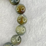 Good Grade Natural Blue Rutilated Quartz Bracelet 43.79g 18cm 12.6mm 17 Beads - Huangs Jadeite and Jewelry Pte Ltd