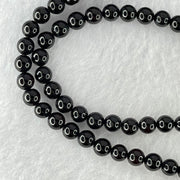 Natural Blood Red Amber Beads Necklace 10.72g 58cm 5.4mm 120 Beads - Huangs Jadeite and Jewelry Pte Ltd