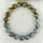 Good Grade Natural Blue Rutilated Quartz Bracelet 32.71g 17.5cm 11.0mm 19 Beads - Huangs Jadeite and Jewelry Pte Ltd