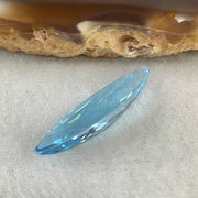 Natural Sky Blue Topaz Marquise Shape 8.95ct 24.4 by 8.8 by 5.7mm - Huangs Jadeite and Jewelry Pte Ltd