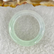 Type A Semi Icy Faint Green Jadeite Ring 4.54g 6.1 by 4.0mm US7.9 HK17.5 (Perfect) - Huangs Jadeite and Jewelry Pte Ltd
