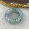 Type A Semi Icy Lavender with Green Piao Hua Jadeite Ring 14.57g 12.0 by 6.2 mm US 10.5 / HK 23.5 (Close to Perfect) - Huangs Jadeite and Jewelry Pte Ltd