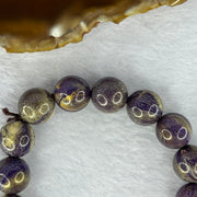 Painted Wood Bracelet 19.29g 12.3 mm 16 Beads - Huangs Jadeite and Jewelry Pte Ltd