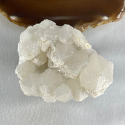 Natural Milky White Quartz Display 334.86g 77.4 by 59.0 by 87.7mm - Huangs Jadeite and Jewelry Pte Ltd