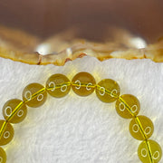 Natural Purple Honey Amber Beads Bracelet 天然紫蜜琥珀手链 5.99g 15cm 7.7mm 23 Beads - Huangs Jadeite and Jewelry Pte Ltd