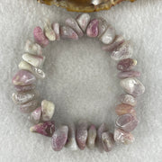 Natural Tourmaline Beads Irregular Bracelet 42.69g 15cm 12.6mm 34Beads - Huangs Jadeite and Jewelry Pte Ltd