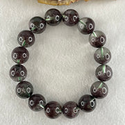 Good Grade Natural Red Phantom Quartz Beads Bracelet 50.15g 17cm 13.4mm 16 Beads - Huangs Jadeite and Jewelry Pte Ltd